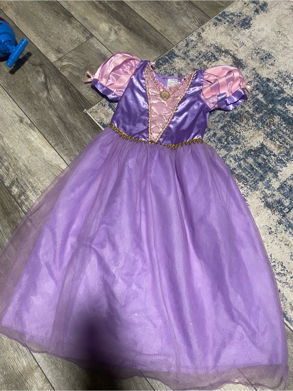 Disney Purple and Pink Princess Dress with Gold Trim